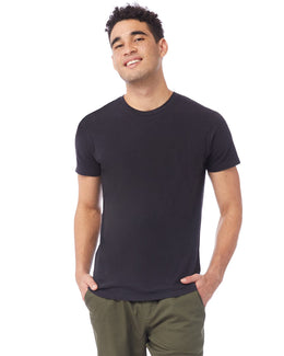 Alternative Men's Heritage Garment-Dyed Distressed T-Shirt 04850C1 | Smoke Reactive - Front