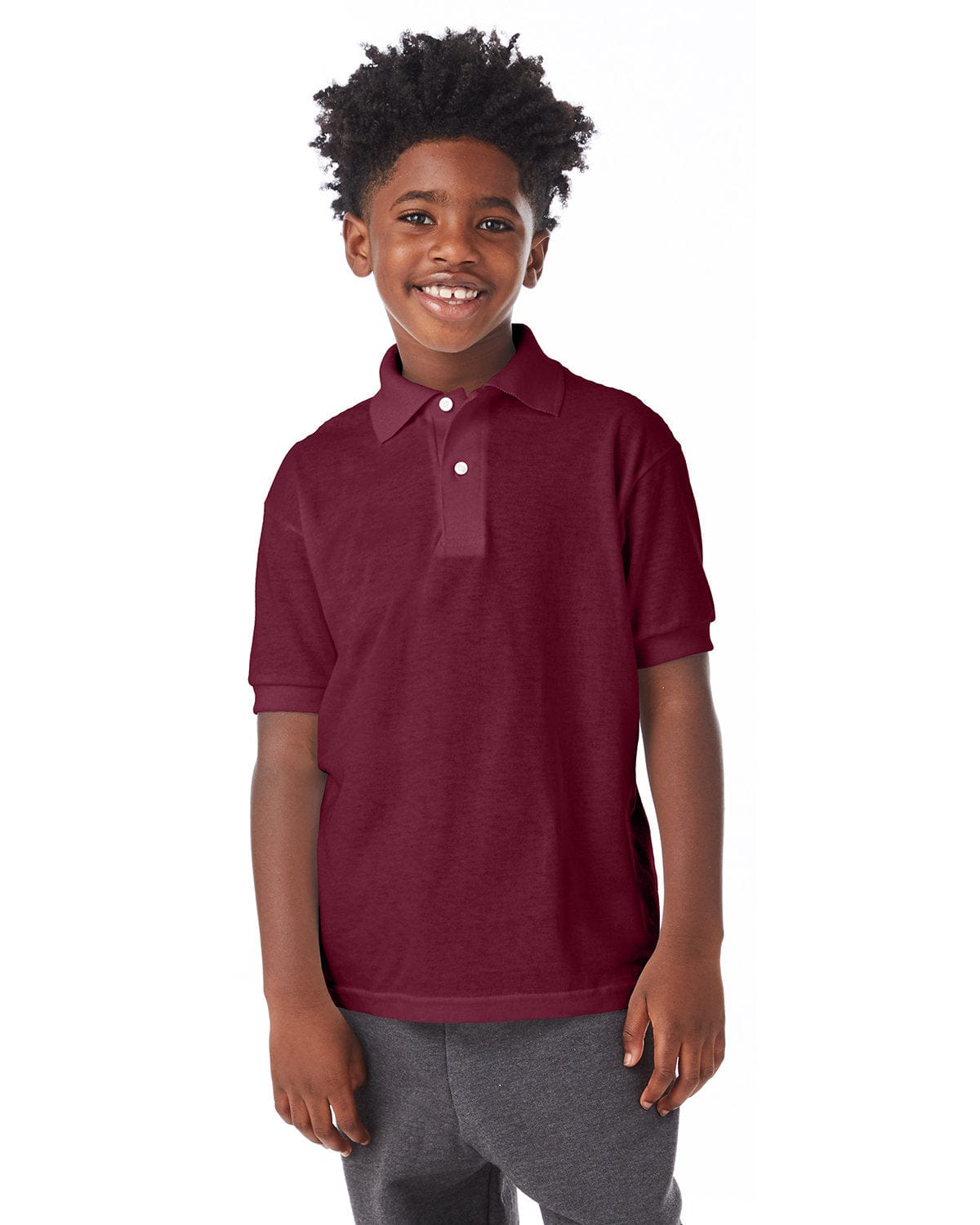 Maroon polo on sale shirt kids