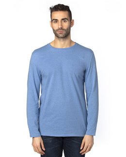 Threadfast Apparel Unisex Ultimate Long Sleeve T-Shirt 100LS | Royal Heather - Front