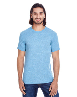 Threadfast Apparel Unisex Triblend Short Sleeve Tee 102A | Royal Triblend - Front