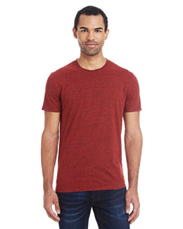 Threadfast Apparel Unisex Triblend Short Sleeve Tee 102A | Card Blck Trblnd - Front