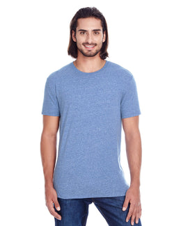 Threadfast Apparel Unisex Triblend Short Sleeve Tee 102A | Navy Triblend - Front