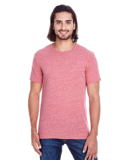 Threadfast Apparel Unisex Triblend Short Sleeve Tee 102A | Red Triblend - Front