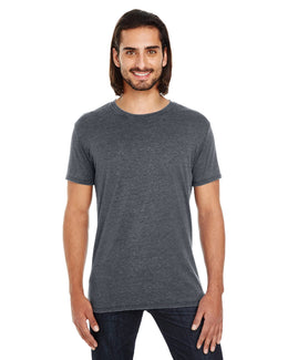 Threadfast Apparel Unisex Vintage Dye T-Shirt 108A | Vintage Charcoal - Front