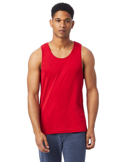 Alternative Men's Go-To Tank 1091C1 | Apple Red - Front