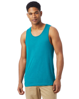 Alternative Men's Go-To Tank 1091C1 | Teal - Front