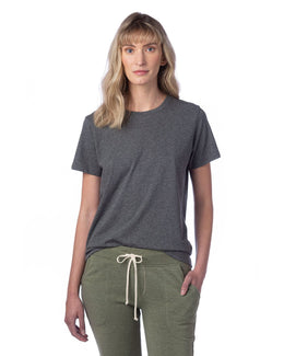 Alternative Ladies Her Go-To T-Shirt 1172C1 | Dark Heathr Grey - Front