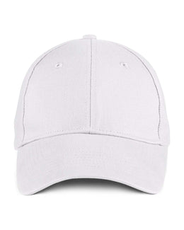 Anvil 6-Panel Brushed Twill Cap 136 | White - Front