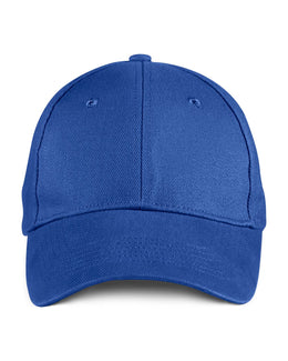 Anvil 6-Panel Brushed Twill Cap 136 | Royal Blue - Front