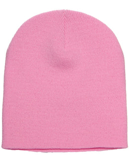 Yupoong Knit Cap 1500 | Baby Pink - Front
