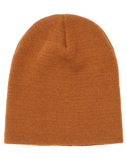 Yupoong Knit Cap 1500 | Caramel - Front