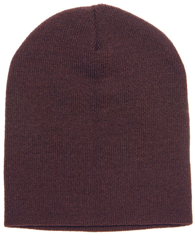 Yupoong Knit Cap 1500 | Brown - Front