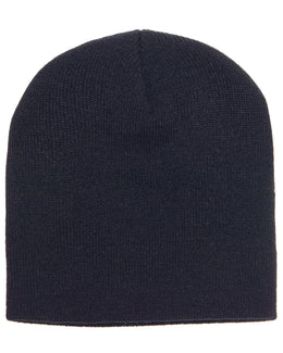 Yupoong Knit Cap 1500 | Black - Front