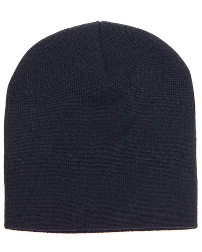Yupoong Knit Cap 1500 | Black - Front