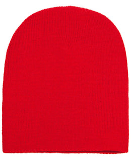 Yupoong Knit Cap 1500 | Red - Front