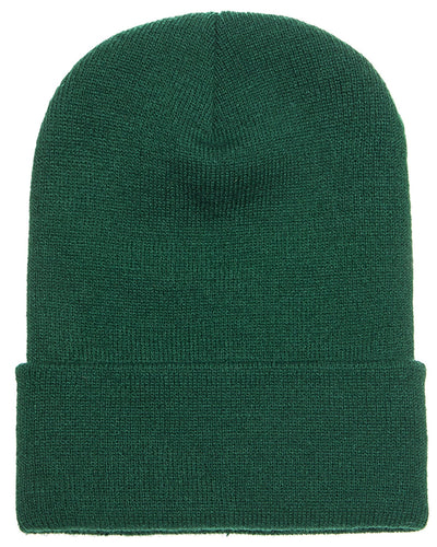 Yupoong Cuffed Knit Cap 1501 | Spruce - Front