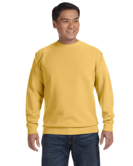 Comfort Colors Garment-Dyed Crewneck Sweatshirt 1566 | Mustard - Front