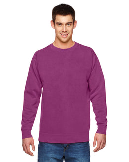 Comfort Colors Garment-Dyed Crewneck Sweatshirt 1566 | Boysenberry - Front