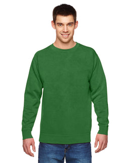 Comfort Colors Garment-Dyed Crewneck Sweatshirt 1566 | Clover - Front