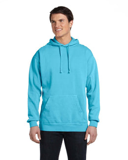 Comfort Colors Pullover Hoodie 1567 | Lagoon Blue - Front