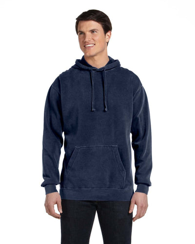 Comfort Colors Pullover Hoodie 1567 | True Navy - Front
