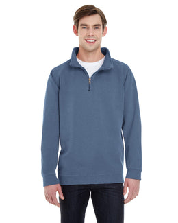 Comfort Colors Quarter-Zip Sweatshirt 1580 | Blue Jean - Front