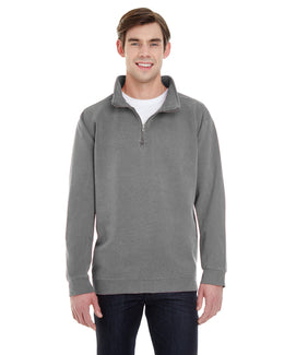 Comfort Colors Quarter-Zip Sweatshirt 1580 | Grey - Front