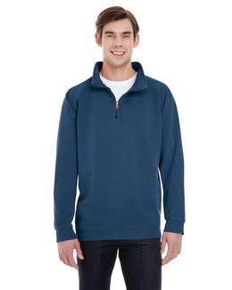 Comfort Colors Quarter-Zip Sweatshirt 1580 | True Navy - Front