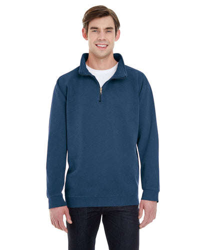 Comfort Colors Quarter-Zip Sweatshirt 1580 | True Navy - Front