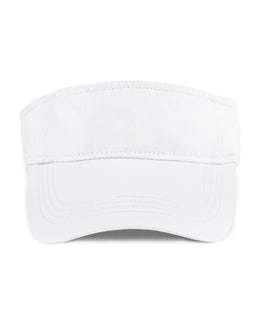 Anvil Solid-Low Profile Twill Visor 158 | White - Front
