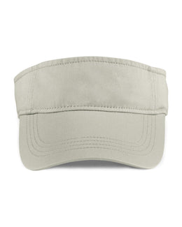 Anvil Solid-Low Profile Twill Visor 158 | Wheat - Front