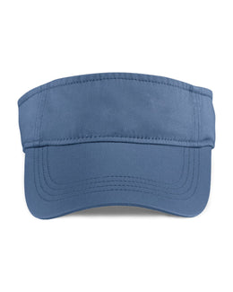 Anvil Solid-Low Profile Twill Visor 158 | Navy - Front