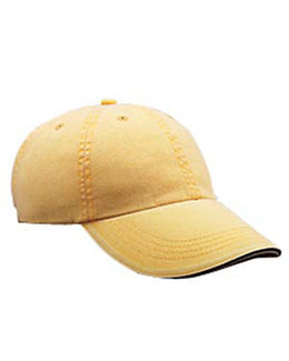 Anvil Low-Profile Pigment-Dyed Twill Cap 166 | Dijon - Front