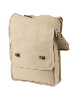 Authentic Pigment Pigment-Dyed Canvas Field Bag 1902 | Putty - Front