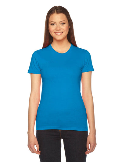 American Apparel Ladies Fine Jersey Short Sleeve T-Shirt