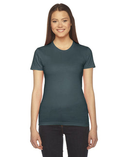 American Apparel Ladies Fine Jersey Short Sleeve T-Shirt 2102W | Forest - Front
