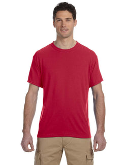Jerzees 100% Polyester Crewneck T-Shirt 21M | True Red - Front