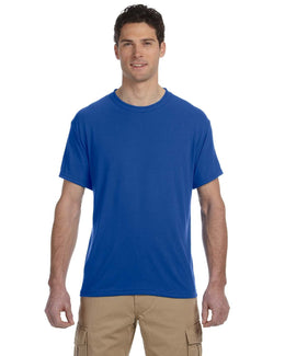 Jerzees 100% Polyester Crewneck T-Shirt 21M | Royal - Front