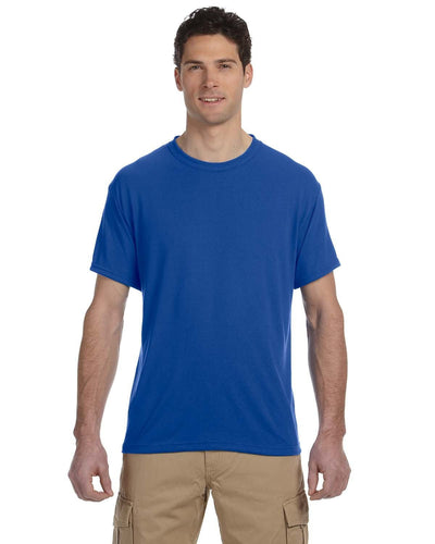 Jerzees 100% Polyester Crewneck T-Shirt 21M | Royal - Front