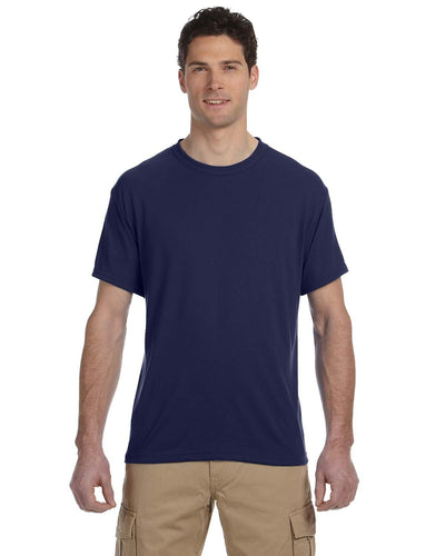 Jerzees 100% Polyester Crewneck T-Shirt 21M | J Navy - Front