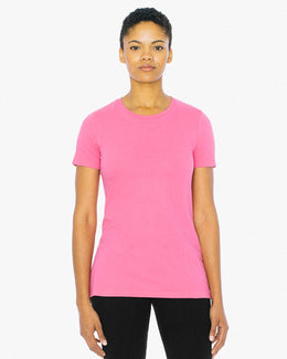 American Apparel Ladies Classic T-Shirt 23215W | Fuchsia - Front