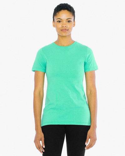 American Apparel Ladies Classic T-Shirt 23215W | Mint - Front