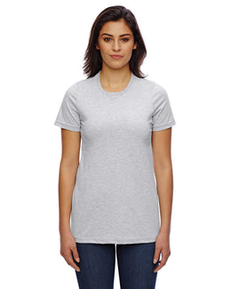 American Apparel Ladies Classic T-Shirt 23215W | Heather Grey - Front