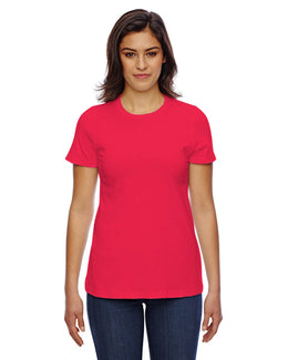 American Apparel Ladies Classic T-Shirt 23215W | Red - Front