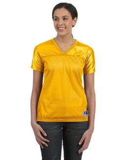 Augusta Ladies Junior Fit Replica Football T-Shirt 250 | Gold - Front