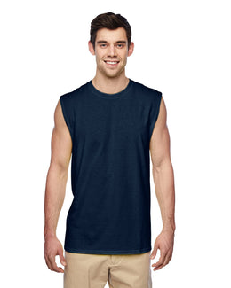 Jerzees Dri-POWER Sleeveless Shooter T-Shirt 29SR | J Navy - Front