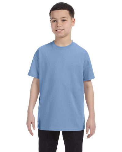 Jerzees Youth Heavyweight 50/50 T-Shirt 29B | Light Blue - Front