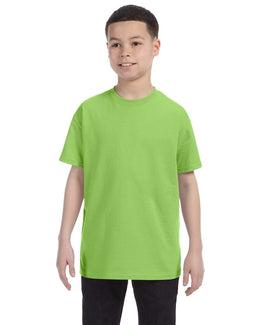 Jerzees Youth Heavyweight 50/50 T-Shirt 29B | Kiwi - Front