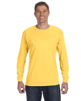 Jerzees DRI-POWER ACTIVE Long Sleeve T-Shirt 29L | Island Yellow - Front