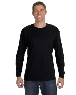 Jerzees DRI-POWER ACTIVE Long Sleeve T-Shirt 29L | Black - Front